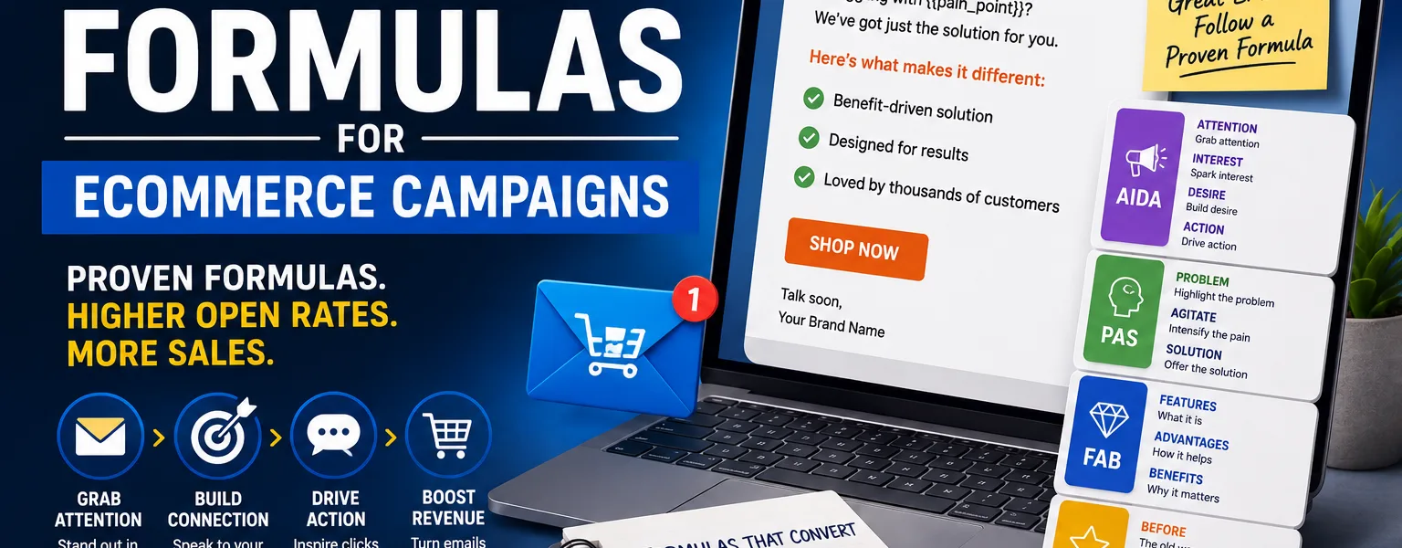 best email copy formulas for