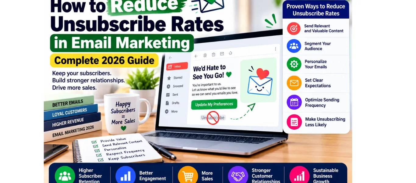 Email segmentation for ecommerce in 2026, showing personalized email campaigns for new subscribers, previous customers, inactive shoppers, VIP customers, and birthday subscribers to increase engagement, conversions, and customer loyalty.